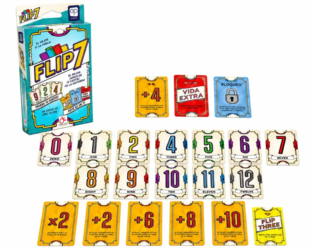 Flip 7 – Juego de memoria y atención